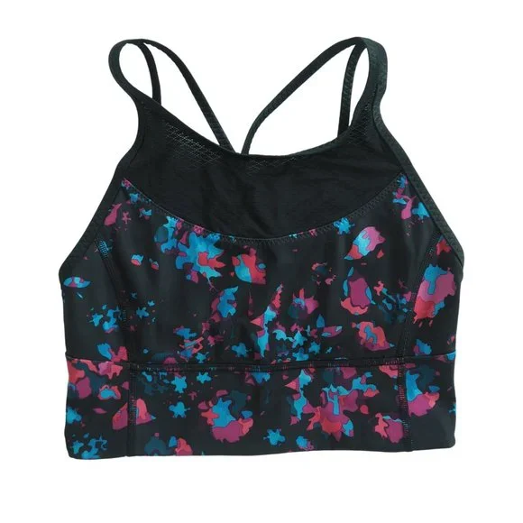 Lululemon Mesh High-Neck Sports Bra - Size 6 - Picture 3 of 7